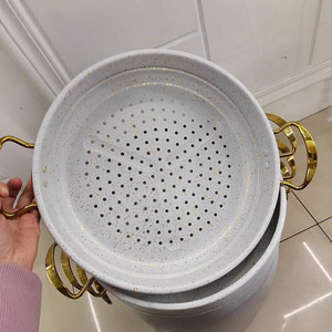 Vaporizzatore antiaderente in alluminio <span class=keywords><strong>a</strong></span> 4 strati con fondo <span class=keywords><strong>a</strong></span> induzione in casseruola da 30 cm per fornelli <span class=keywords><strong>a</strong></span> Gas Set di pentole per cucinare <span class=keywords><strong>a</strong></span> casa - Product Image 4