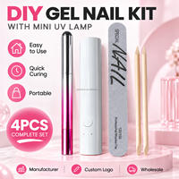 Stylo gel liquide multifonctionnel DIY effet œil de chat avec petites perles magnétiques, fini transparent glacé nude pour gel UV à retirer par trempage