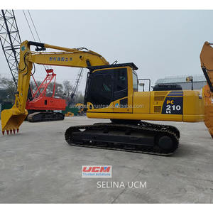 Excavadora Komatsu PC210 Usada, Excavadora Komatsu PC35 PC55 PC210 PC400 Duradera, Equipo de Construcción en Venta en Shanghái - Product Image 2