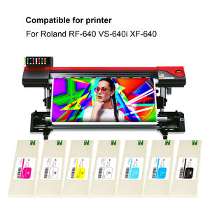 متوافق مع Eco <span class=keywords><strong>Sol</strong></span> Max 2 مع ملء بيئة مع رقاقة لطابعة حبر Roland - Product Image 3