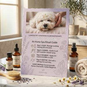 Tarjeta de agradecimiento personalizada para pequeñas empresas con impresión de logotipo en lámina dorada, MOQ bajo, tarjeta de inserción para embalaje de alimentos para mascotas, tarjeta con la historia de la marca - Product Image 5