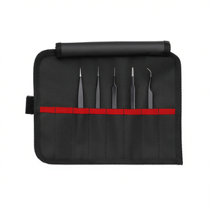 ESD Universal Tweezers Assortment 5 Pieces <b>Precision</b> <b>Tool</b> Set Electronics Repair - Product Image 1