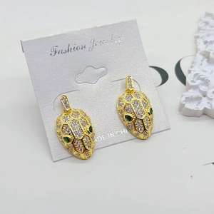 Conjuntos de joyería impermeables de acero inoxidable a la moda, conjunto de joyería de flores de animales de Zirconia de lujo para mujer, alta calidad - Product Image 6