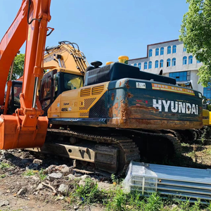 Venta directa de comercio exterior de excavadora Hyundai Robex485LVS usada a máquina duradera y eficiente - Product Image 1