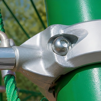 Structure de jeu dôme en corde pour extérieur, équipement de parc d'attractions pour enfants, OEM ODM