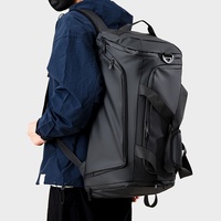 Sac Tendance 2025 grande capacité sac à dos extérieur sac à bagages en cuir PU Fitness sac de voyage séparation sèche humide chaussure à main