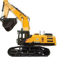 Harga Kompetitif SY980H 98T Excavator Besar untuk Operasi Pertambangan Volume Tinggi dan Pemindahan Tanah Massal, Penggali Bucket Tugas Berat