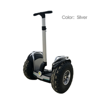 Trottinette électrique tout-terrain à deux roues avec guidon, pneus larges de 19 pouces, contrôle numérique via application, prix d'usine