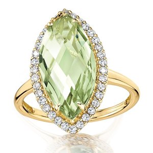 Elegante anello con pietra viola a forma di marquise per donna, design scintillante intarsiato, gioielli alla moda per feste - Product Image 1