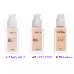 <span class=keywords><strong>BB</strong></span> crème correcteur fond <span class=keywords><strong>de</strong></span> teint liquide peut couvrir <span class=keywords><strong>la</strong></span> <span class=keywords><strong>peau</strong></span> pendant une longue période, rendre difficile le démaquillage, éclaircir <span class=keywords><strong>la</strong></span> <span class=keywords><strong>peau</strong></span> - Product Image 1