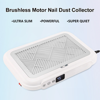 2025 2-en-1 2 ventilateurs 170w collecteur de poussière d'ongles et 85w perceuse à ongles sans brosse Salon professionnel Logo personnalisé prix usine