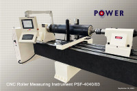 Machine de mesure et de test laser de surface de rouleaux en caoutchouc CNC haute précision avec moteur et PLC