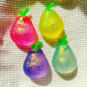 Customization Shaped Pinch Decompression Pear Sydney Slow <b>Rebound</b> Maltose Music Rubber 5 to 7 Years Unisex - Product Image 4
