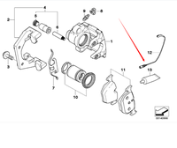 Nuevo Sensor de Velocidad Trasero para E60, Diseño Negro, con Resistencia a Altas Temperaturas y a la Abrasión, 1 Año de Garantía, OE 34356764299