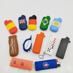 Custodia per <span class=keywords><strong>accendino</strong></span> in Silicone antiscivolo personalizzabile con custodia moderna regalo colorato per affari - Product Image 1
