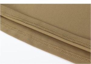 Tactique personnalisé en tricot uni écologique pour chemises pour hommes à manches courtes - Product Image 4