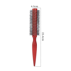 Nouvelle brosse à <span class=keywords><strong>cheveux</strong></span> cylindrique avec poils de sanglier pour <span class=keywords><strong>cheveux</strong></span> longs, courts, <span class=keywords><strong>bouclés</strong></span> ou raides, pour femmes, hommes et enfants, pour sécher, coiffer et boucler - Product Image 3