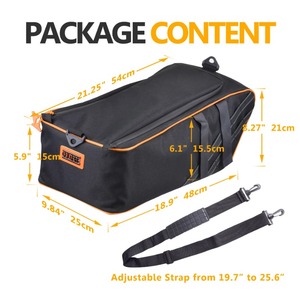 Waterdichte Onder <span class=keywords><strong>Seat</strong></span> Cargo Opbergtas voor Honda Ruckus Zoomer 2010-2019 Motorfiets Achterbank Bagage Rugzak - Product Image 1