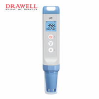 PH+ Multifungsi 3 in 1 Digital pH Meter pH mV Temp -2.00-16.00 pH Meter Portabel Pengukur PH