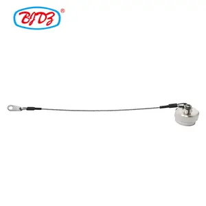 Factory directly Wholesale Customized N male UHF male metal dust cap with chain with chain For RF Coaxial Adapter Connector