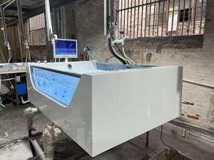 อ่างจากุซซี่หรูหรา HG สำหรับ 2 คน อ่างน้ำวนแบบตั้งพื้น อ่างอาบน้ำนวดในร่ม อ่างน้ำร้อนสำหรับโรงแรม อ่างสปาขนาดใหญ่ - Product Image 5