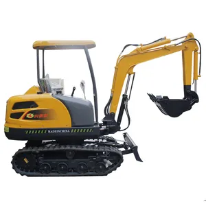 Mini ekskavatör Shandong Luxin grubu 1.8 ton 2 ton 3.5 ton küçük ekskavatör çok fonksiyonlu trenching ve torna orchard Chine