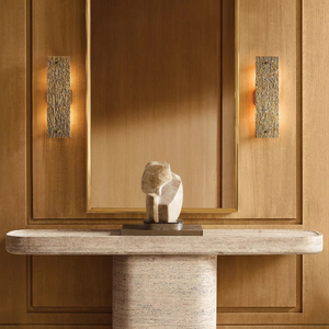 <span class=keywords><strong>Vouvray</strong></span> Applique murale texturée noire avec lueur verticale, luminaire d'appoint d'ambiance moderne pour RDW-172129 de couloir ou d'entrée - Product Image 3