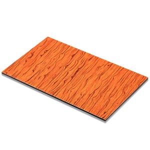 De aluminio de grano de <span class=keywords><strong>madera</strong></span> de panel compuesto de pared interior material decorativo acp exterior fachada de edificio - Product Image 2