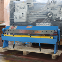 Machine à plier la tôle manuelle HIPOW de 48 pouces avec fonction de découpe sur mesure et pour récipients sous pression