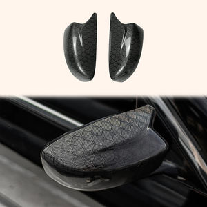 Pour Infiniti G37 Q40 2 portes uniquement 08-13 <span class=keywords><strong>KZ</strong></span> Coque de rétroviseur latéral en carbone nid d'abeille à coller - Product Image 1