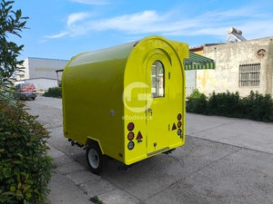 Etodevice Remolque Móvil de Comida Rápida para Churros, Carrito de Comida, Quiosco de Postres, Remolque de Comida Callejera, Carrito de Helados, Remolque para Alimentos - Product Image 4