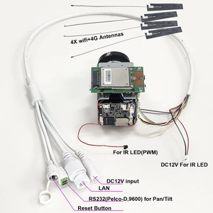 Camhipro 4G LTE EU Không Dây AP 5MP 25FPS 240x Zoom imx335 <span class=keywords><strong>IP</strong></span> <span class=keywords><strong>Camera</strong></span> hình người Góc Rộng CMOS Wifi AP DVR Recorder Hỗ Trợ SD 4G - Product Image 3