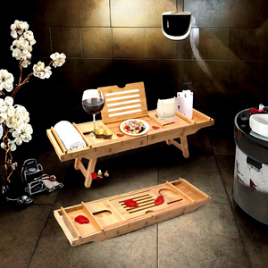 Bandeja de Servir de Madera Maciza Personalizada de Fábrica con Patas, Bandeja Rectangular de Madera de Nogal Tallada a Mano, Bandeja Decorativa para Alimentos OEM - Product Image 2