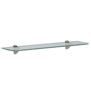 GF009 Juego de estantes de pared de vidrio transparente rectangular Estructura hueca sólida para estante de vidrio decorativo para nevera Whirlpool - Product Image 1