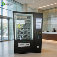 Distributeur automatique de snacks et de boissons à haute efficacité pour la vente de produits et des cycles de service accélérés