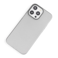 Pour 16 Pro Max 16e Model, coque de protection transparente en PC rigide avec dissipation de chaleur, magnétique et mate