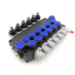 Válvula de Control Direccional Monobloque de Alta Presión de Operación Manual Marca Huamao 80-AQF-G12-G34-OT, Hidráulica Personalizada a Medida - Product Image 5