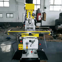 ZX6350 Machine de forage et de fraisage combinée robuste Moulin vertical industriel avec alimentation électrique 220v État neuf