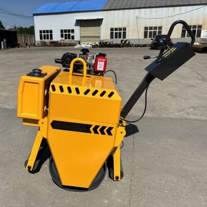 Changchai รถบดถนนแบบสั่นได้สำหรับรถมอเตอร์ไซค์คันเดียวรถบดถนนแบบเคลื่อนที่ได้ด้วยมือ - Product Image 2