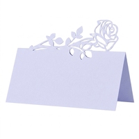 Cartes 3D en papier artistique écologique pour mariages modernes et fête des mères, avec découpe laser, impression et taille personnalisées
