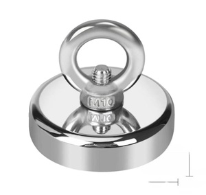 Imán de <span class=keywords><strong>neodimio</strong></span> súper fuerte, aplicación de <span class=keywords><strong>pesca</strong></span> industrial de grado N35, patrón de olla con servicios de procesamiento de corte de soldadura - Product Image 2