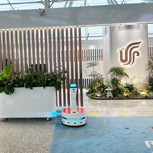 Robot de Transporte AGV de Logística Inteligente, 35 kg, Pantalla Táctil de 7 Pulgadas, para Automatización de Almacenes y Fábricas - Product Image 2