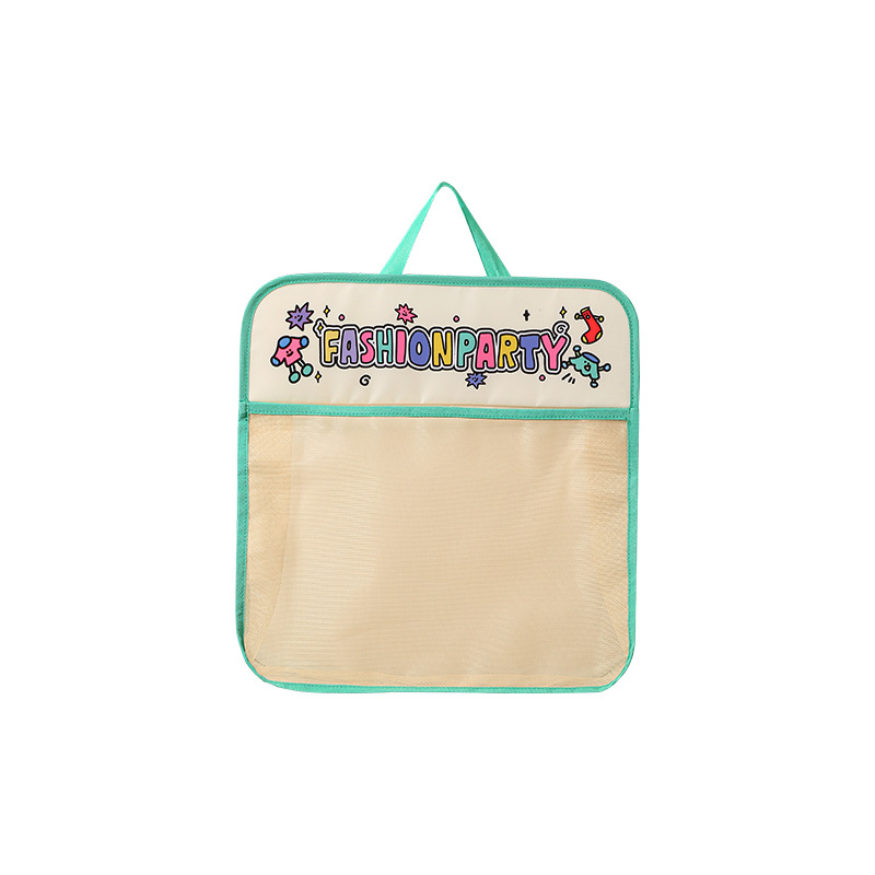 Garment hanging bag [Limited green lettering, single layer]