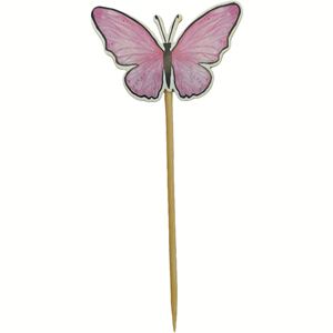 ป้ายเค้กรูปผีเสื้อแบบเสียบบัตรกระดาษแบบใช้แล้วทิ้งป้ายขนมหวานแผ่นจานเย็นตกแต่งสำเร็จการศึกษา Diwali - Product Image 2