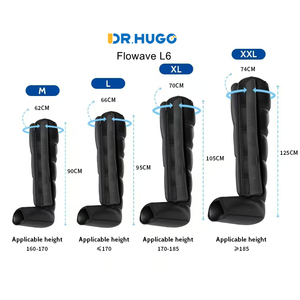 DR.HUGO Flowave L6, Máquina de Masaje Terapéutico para Piernas y Glúteos, Masajeador Eléctrico de Piernas con Compresión de Aire - Product Image 2