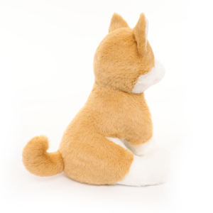 Peluche Kawaii <span class=keywords><strong>Akita</strong></span>, jouet en peluche doux Shiba Inu, coussin animal moelleux pour cadeau d'anniversaire - Product Image 4