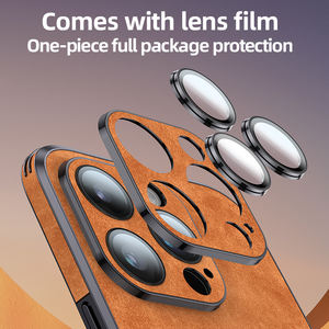 Venta al por mayor de fundas de teléfono magnéticas de cuero PU para <span class=keywords><strong>iPhone</strong></span> 15 14 <span class=keywords><strong>13</strong></span> 12 11 16 Pro Max <span class=keywords><strong>Funda</strong></span> de teléfono móvil Shell <span class=keywords><strong>Funda</strong></span> Coque - Product Image 4