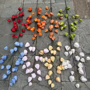 MLD Fleurs artificielles en soie faites à la main de haute qualité, cape de groseille à maquereau, blanc, <span class=keywords><strong>rose</strong></span>, bleu, décoration de mariage, fête à domicile, commande minimum 50 pièces - Product Image 2