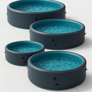 Piscine hors sol gonflable ronde de qualité commerciale, durable, en PVC robuste, grande piscine personnalisée pour les entreprises de <span class=keywords><strong>location</strong></span> - Product Image 5