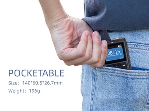 <span class=keywords><strong>Radio</strong></span> mobile numérique portable rechargeable 4G LTE compatible réseau public avec prise en charge de la carte SIM et <span class=keywords><strong>radio</strong></span> mobile compatible GSM - Product Image 5